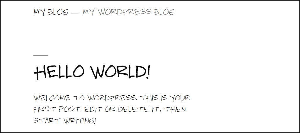 How to use a custom font on your wordpress website