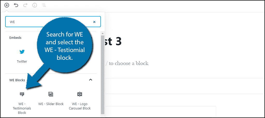 Gutenslider is a slider block for gutenberg that lets you create wordpress image sliders and video sliders without . How To Add A Gutenberg Testimonial Slider Block To Wordpress Greengeeks