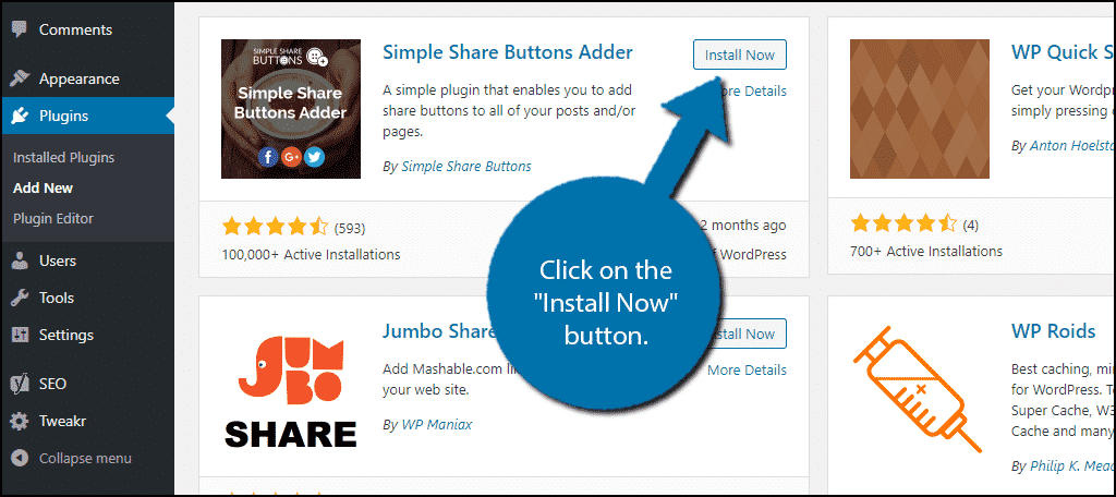 The easiest way to add & customize share buttons on wordpress. How To Use Simple Share Buttons Adder In Wordpress Greengeeks