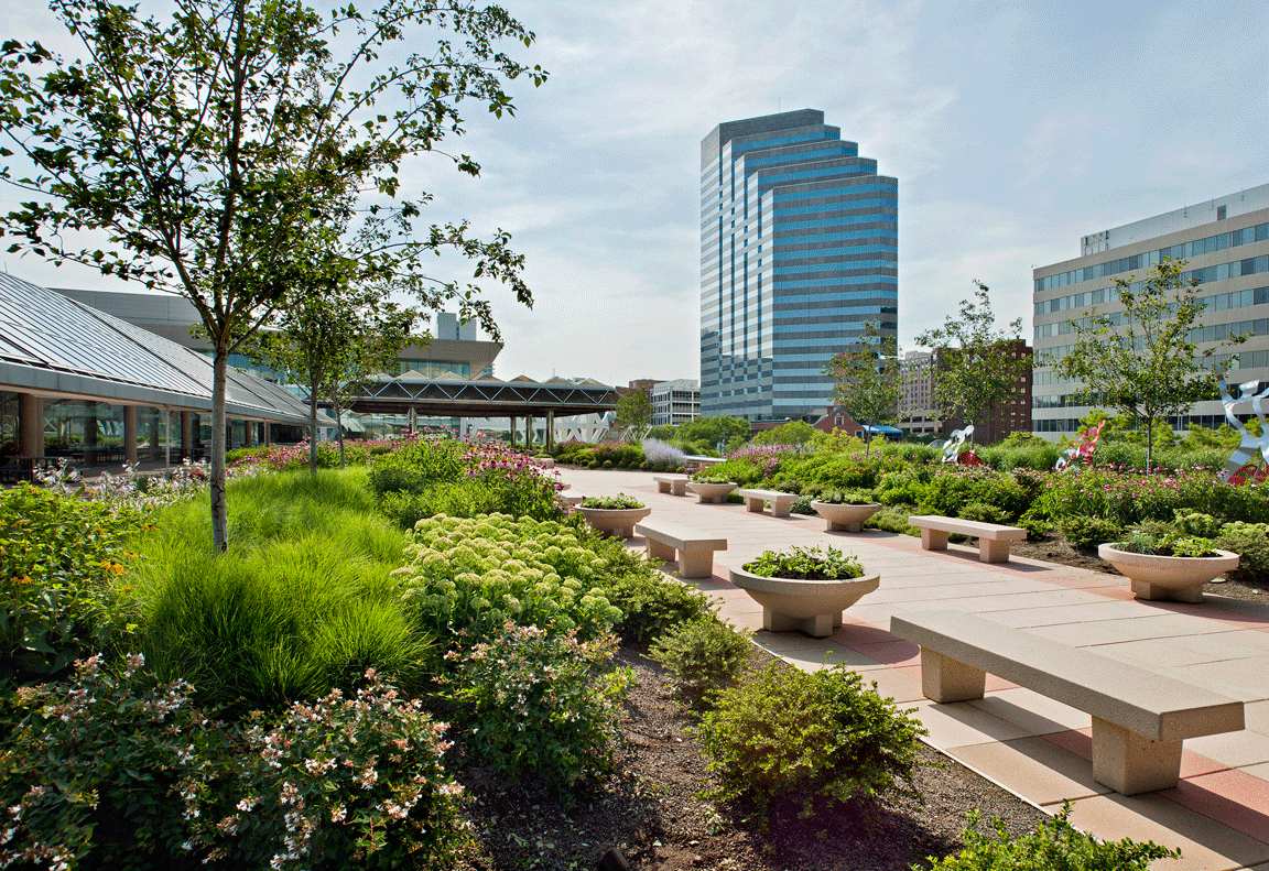 No courses are required to start to work with the tool. Baltimore Convention Center - Greenroofs.com