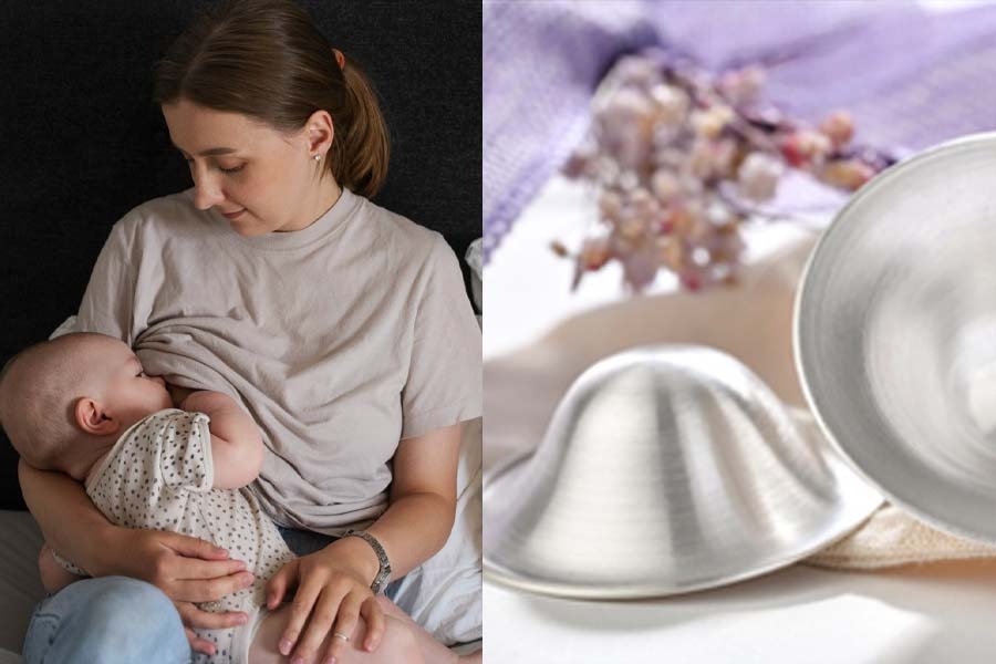 Silver Nipple Cups
