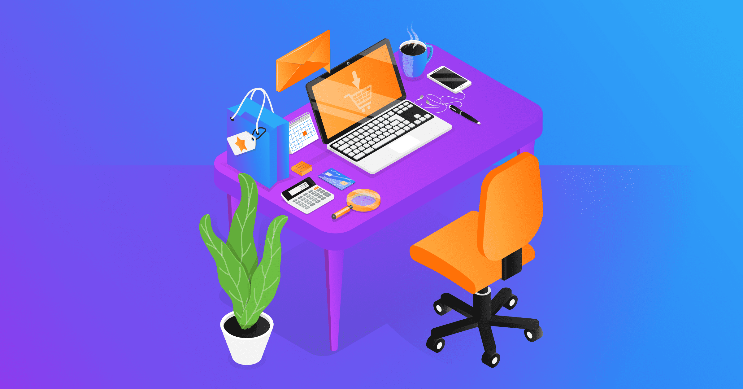 The Ecommerce Customer Decision Making Process Model Explained - Elegant Abstract Pattern - 4K