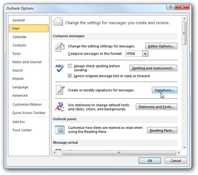 Step 6 click in the box begin typing and formatting your signature as you would like it to appear in your outlook email. Outlook Make Your Signature Display When Replying Or Forwarding Emails