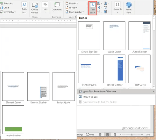 Insert A Text Box In Word Instructions Teachucomp Inc - Best Abstract Designs in High Resolution