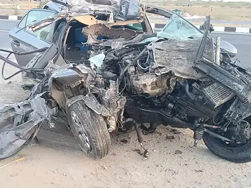 Tragic Collision on Dhrangadhra-Malvan Highway