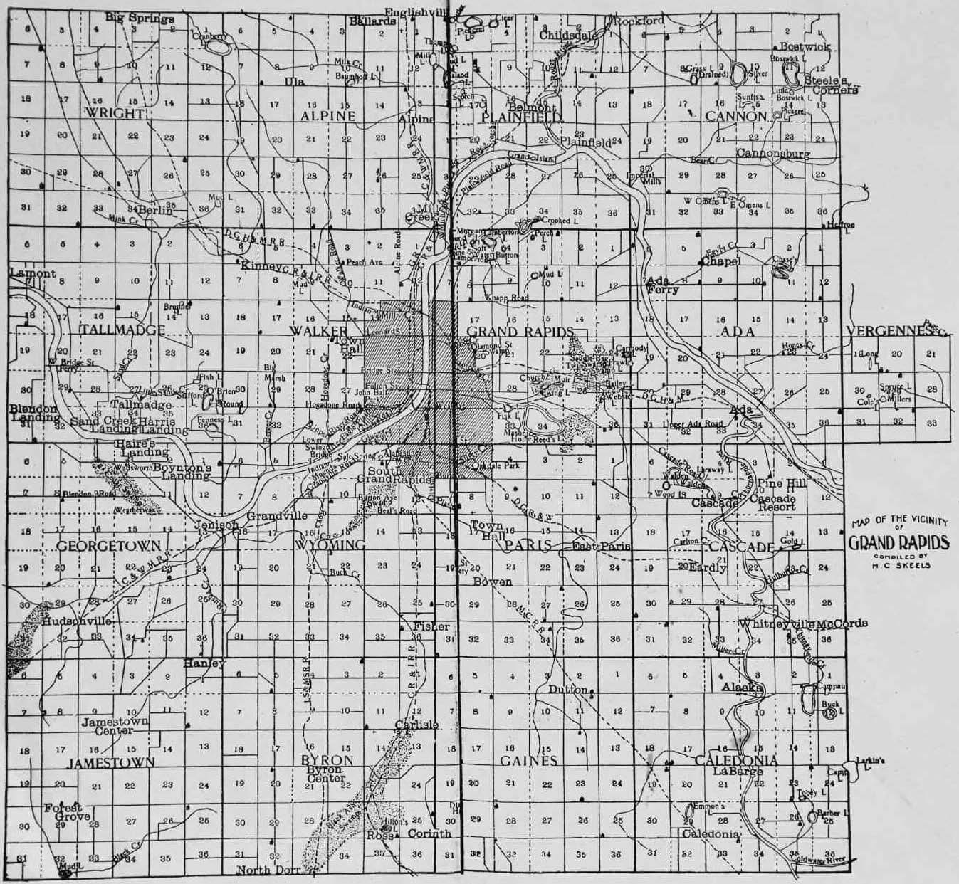 Grand Rapids Map