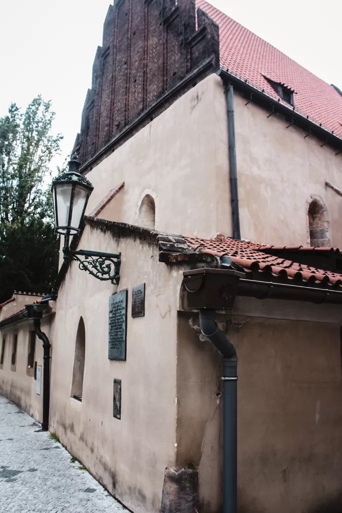 The Old New Synagogue in Prague.