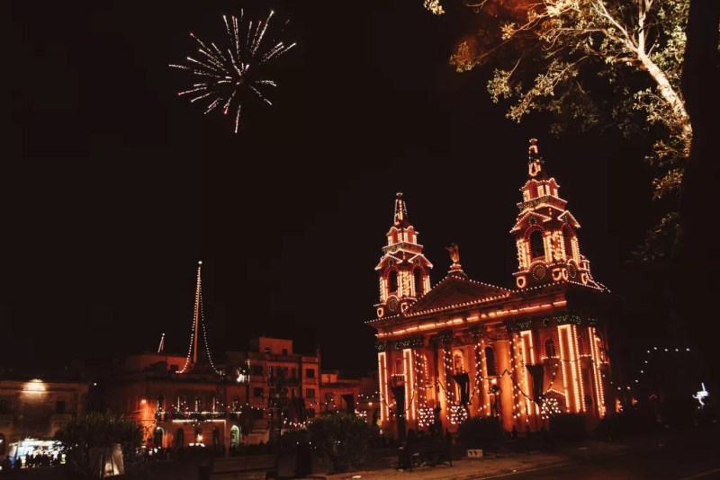 The feast of St. Publius in Floriana.