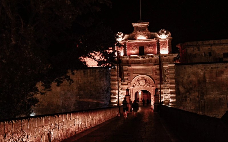 Mdina at night