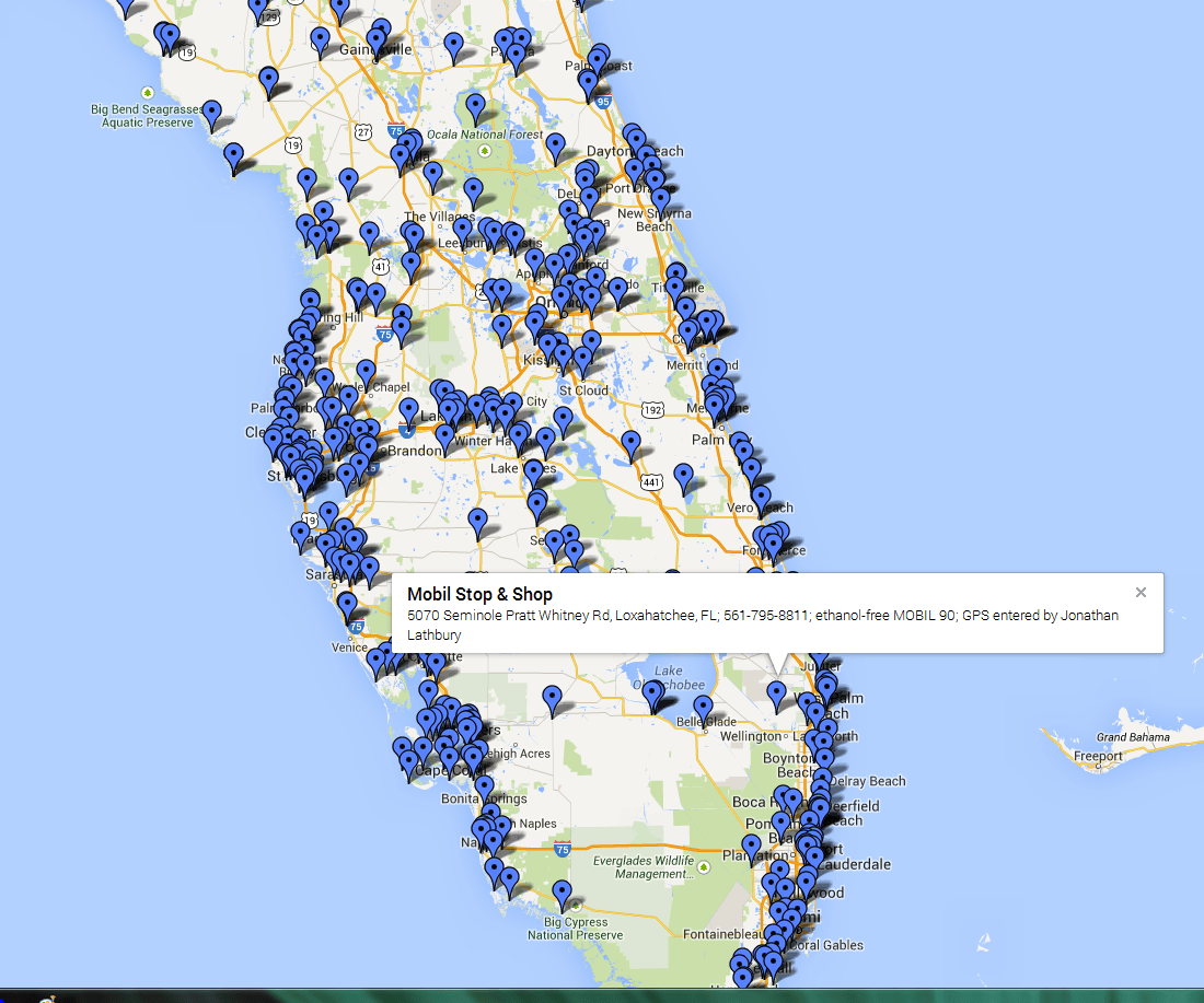 Ethanol Free Gas Locations Map Ethanol Producer Magazine The Latest Ethanolfree 
