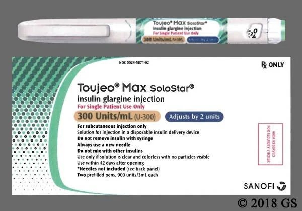What is toujeo max?
