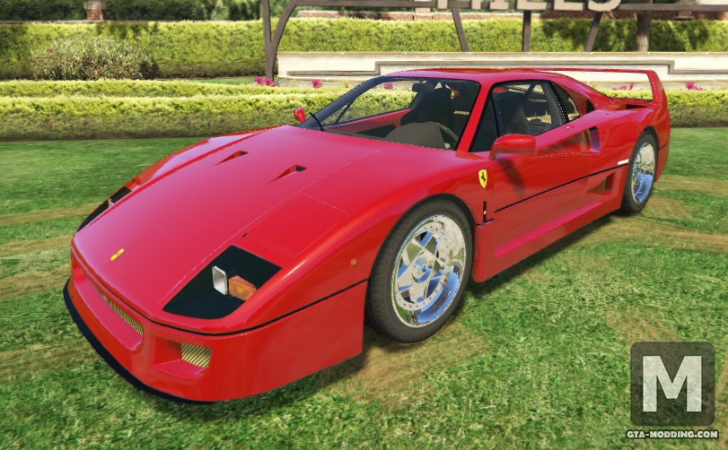 GTA Modding Com Download Area GTA V Cars Ferrari F40 1395 