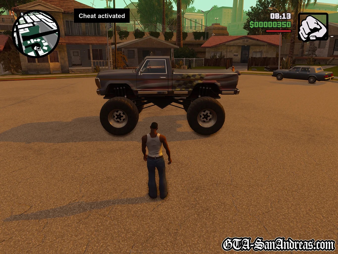 PlayStation Cheats GTA SanAndreas Com Spawn