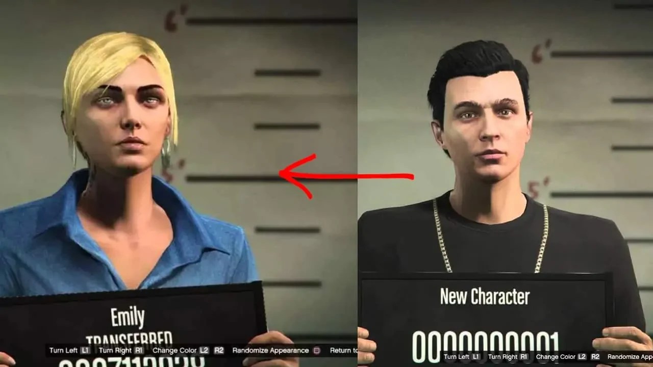 GTA Online Character Gender Change Guide Gender 