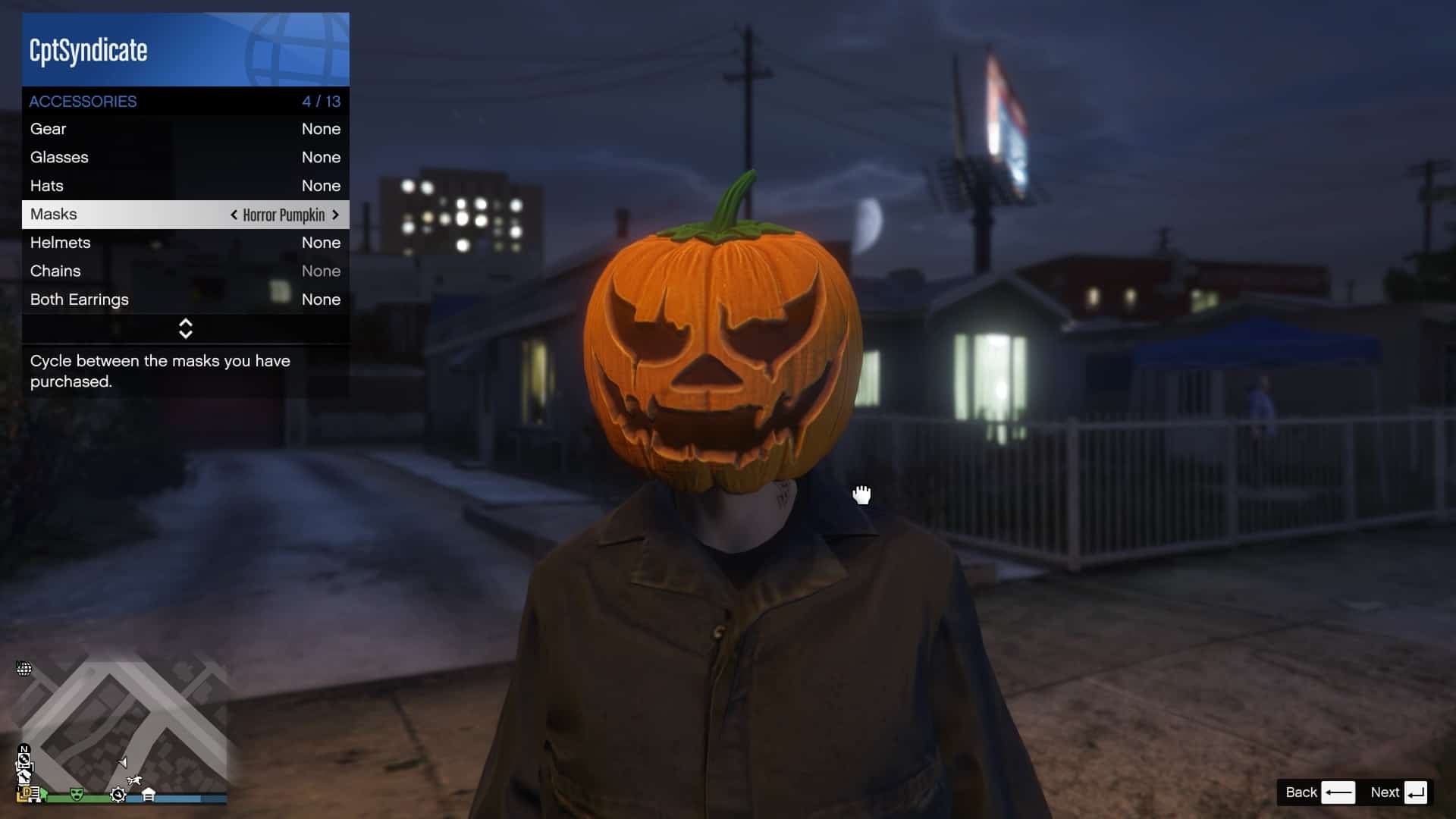 All 200 GTA Online Pumpkin Locations Halloween Event Horror Pumpkin Mask Reward 