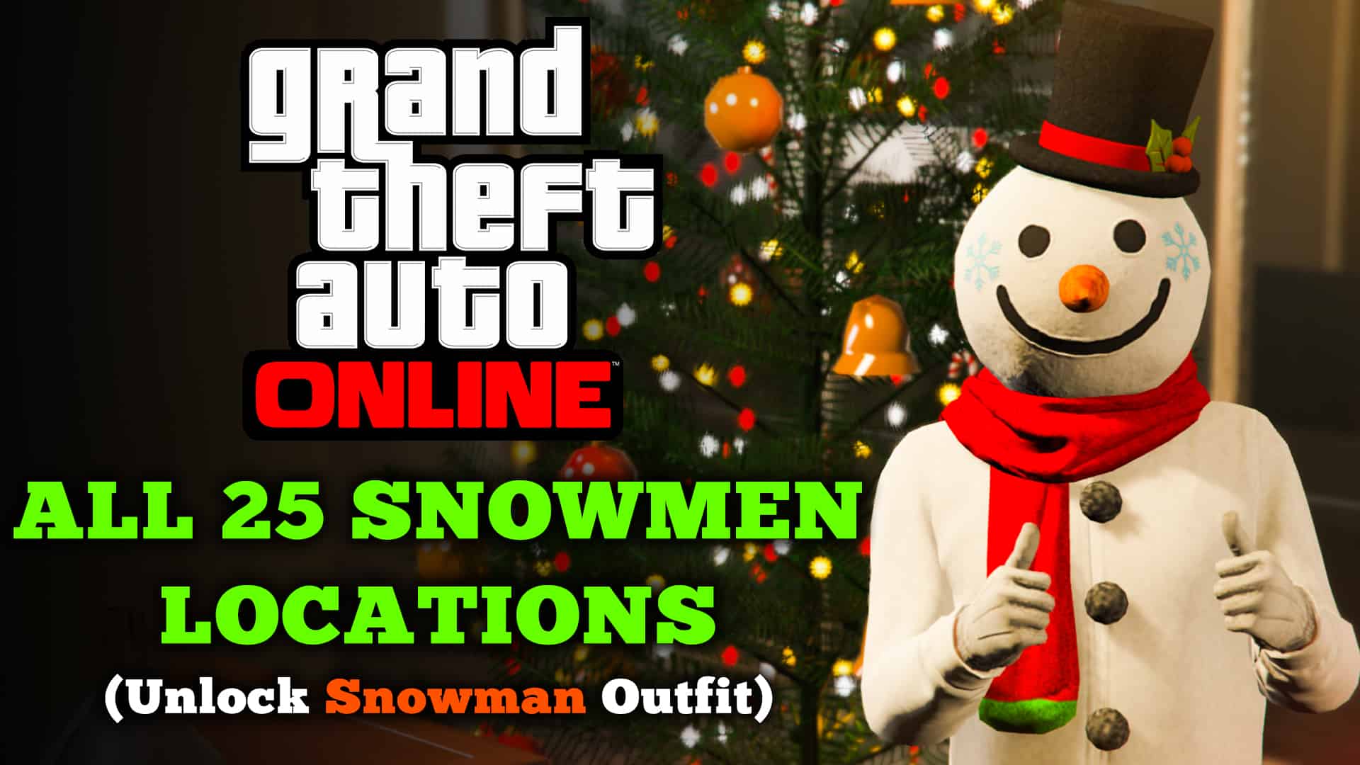 All 25 Snowmen Locations In GTA Online Christmas Event Guide Snowman Locations Featured 