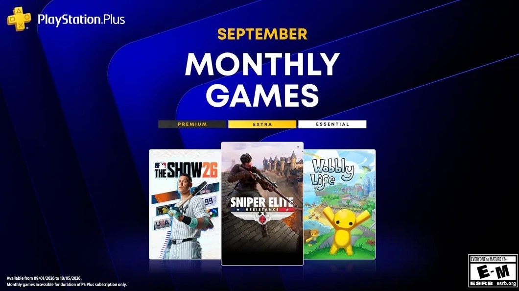 PS Plus - Setembro 2026