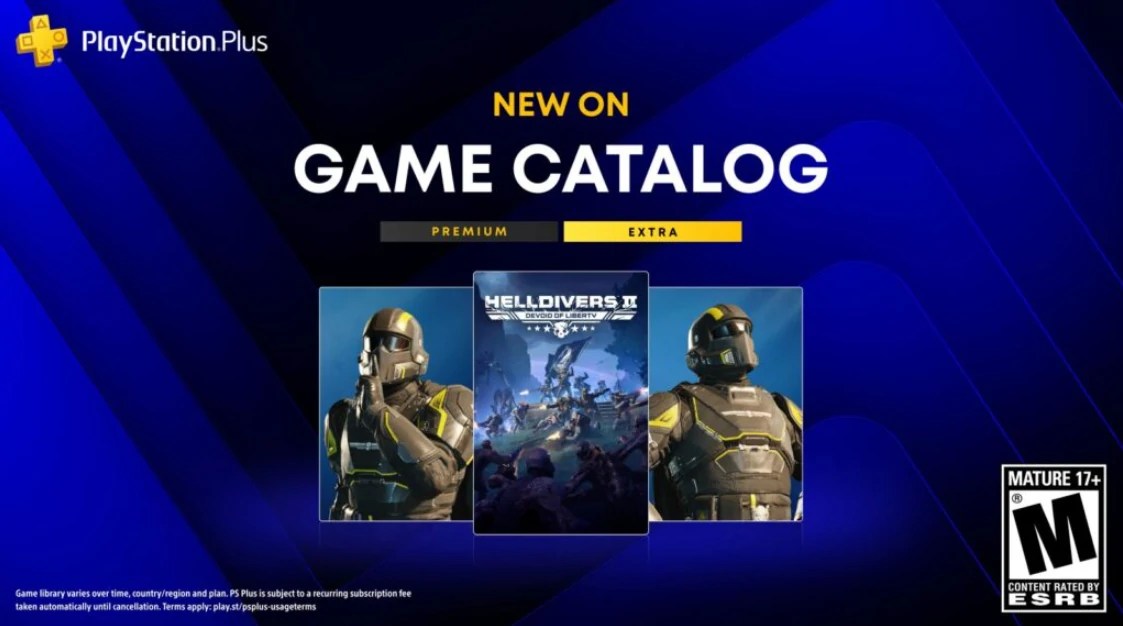Playstation Plus Extra - Helldivers 2