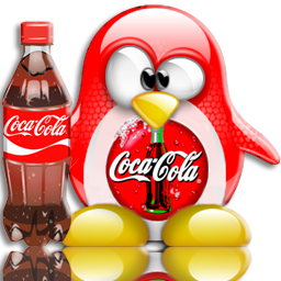 Tux-Linux-cocacola