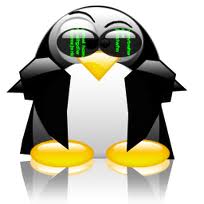 Tux-Linux-matrix