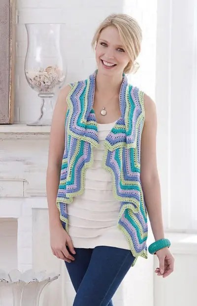 Long vest crochet pattern free printable instructions free