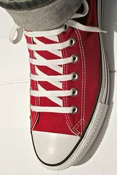 Converses can be left loose or as . 23 Cool Ways to Lace Shoes | Guide Patterns