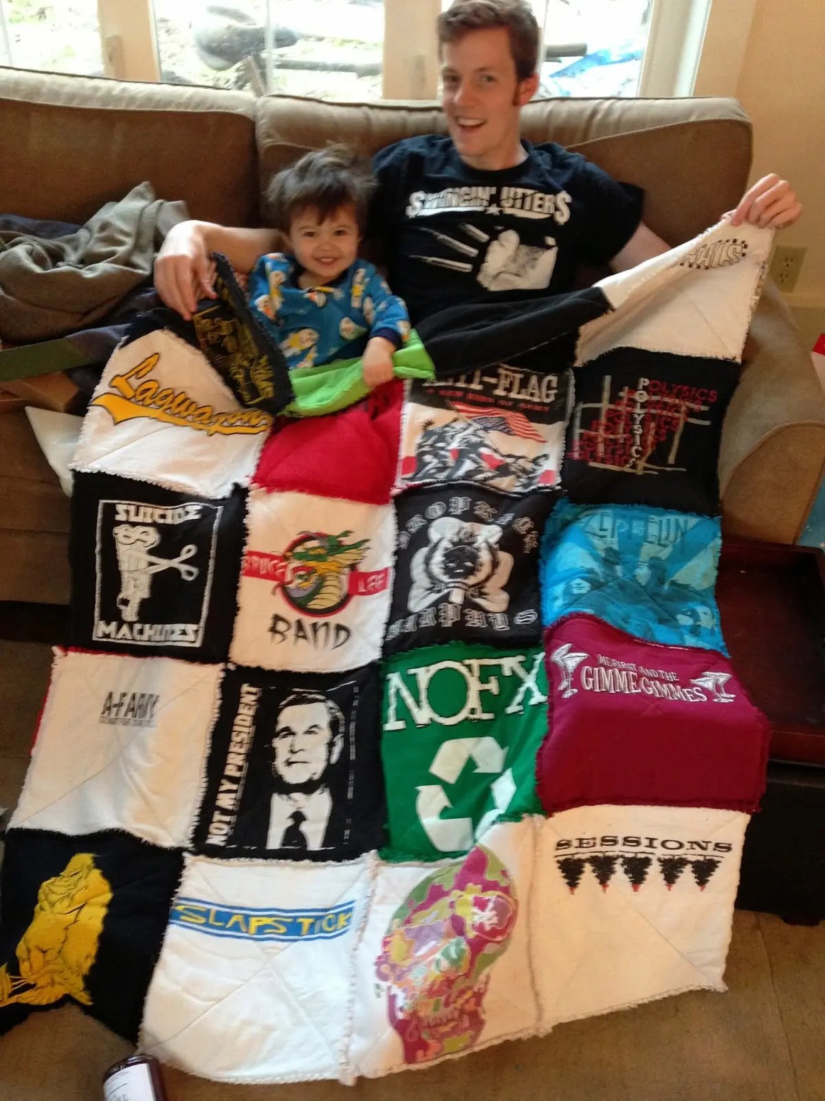 How to make a tshirt quilt: 19 diy tutorials