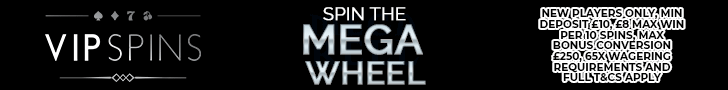 Get up to 500 Free Spins at VIP Spins Casino