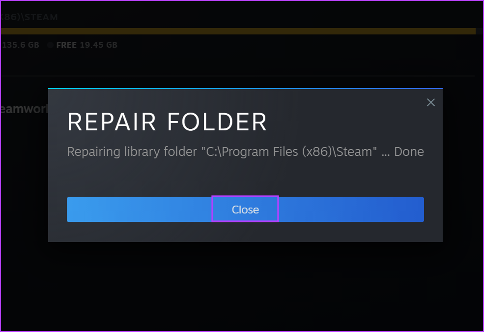 Top 5 Ways To Fix Steam Stuck On Verifying Error In Repair Steam Library Folder 4 