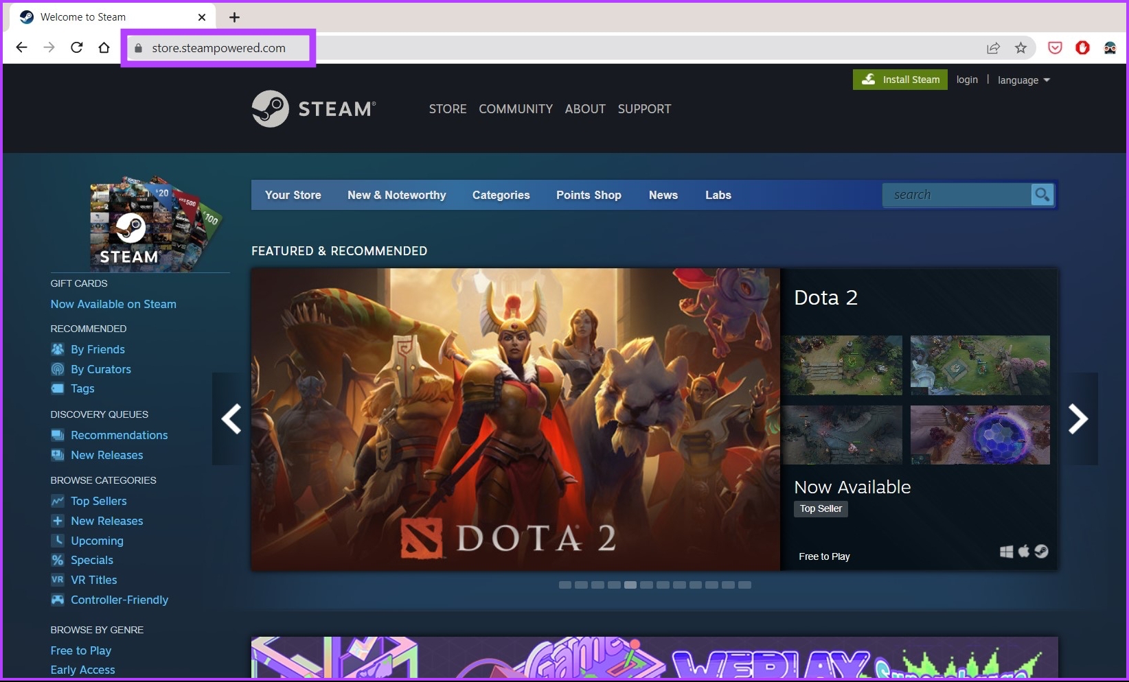 How To Download And Use Steam On Windows 11 Guiding Tech Steam On Windows 11 2 