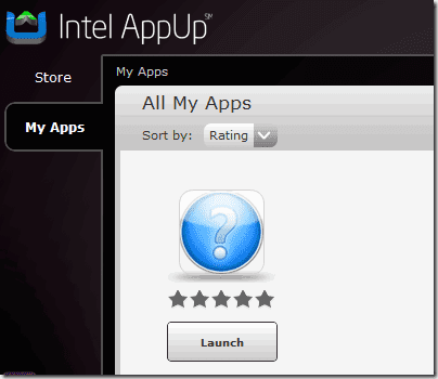 Intel appupcenterexplore 9