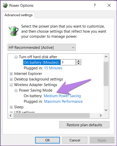Wi-Fi не подключается после спящего режима Windows 10 14