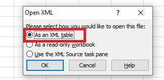 How to view or open xml file in excel, chrome, text editor