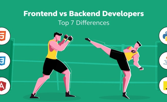 Frontend Vs Backend Development: Top 7 Differences