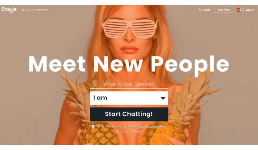Shagle - Best alternative to omegle