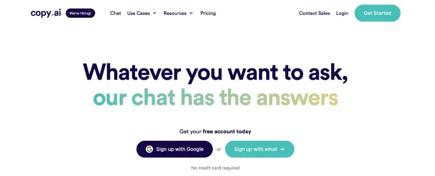 Copy AI Best AI Blog Writer Tools in 2025