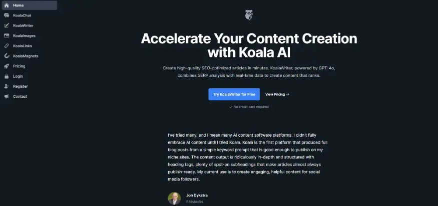 Koala AI -  Best AI Blog Writer Tools 