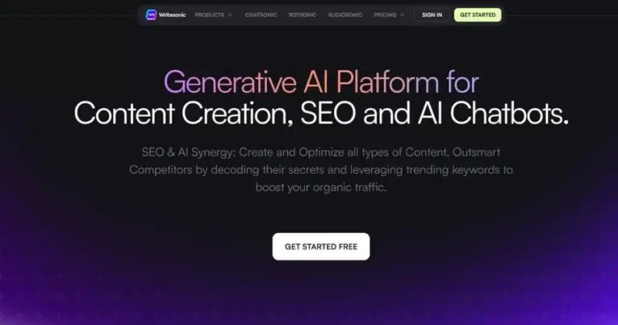 WriteSonic - Best AI Blog Writer Tools in 2025