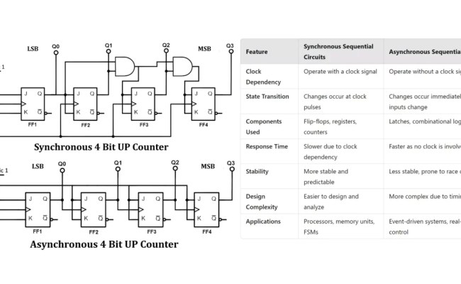 Synchronous And Asynchronous Circuits Difference » Hackatronic