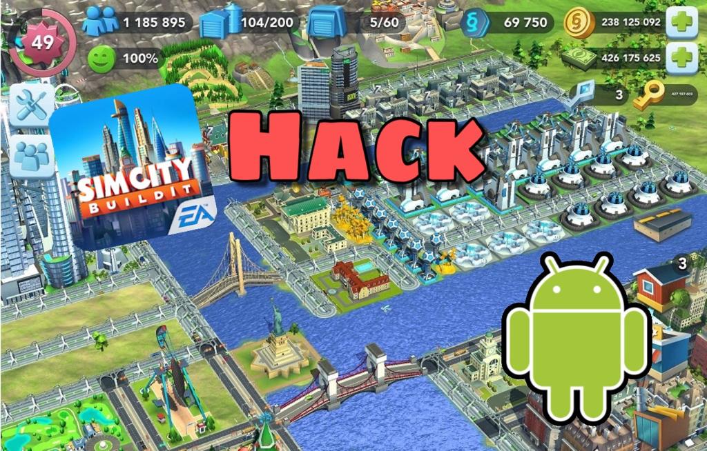 How to hack Simcity Buildit Android without root
