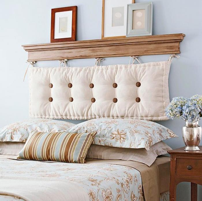 Le coussin tête de lit à retrouver en drive ou livraison au même prix qu'en magasin dans . Tête de lit à coussin suspendu: conseils et idées - Hackrea