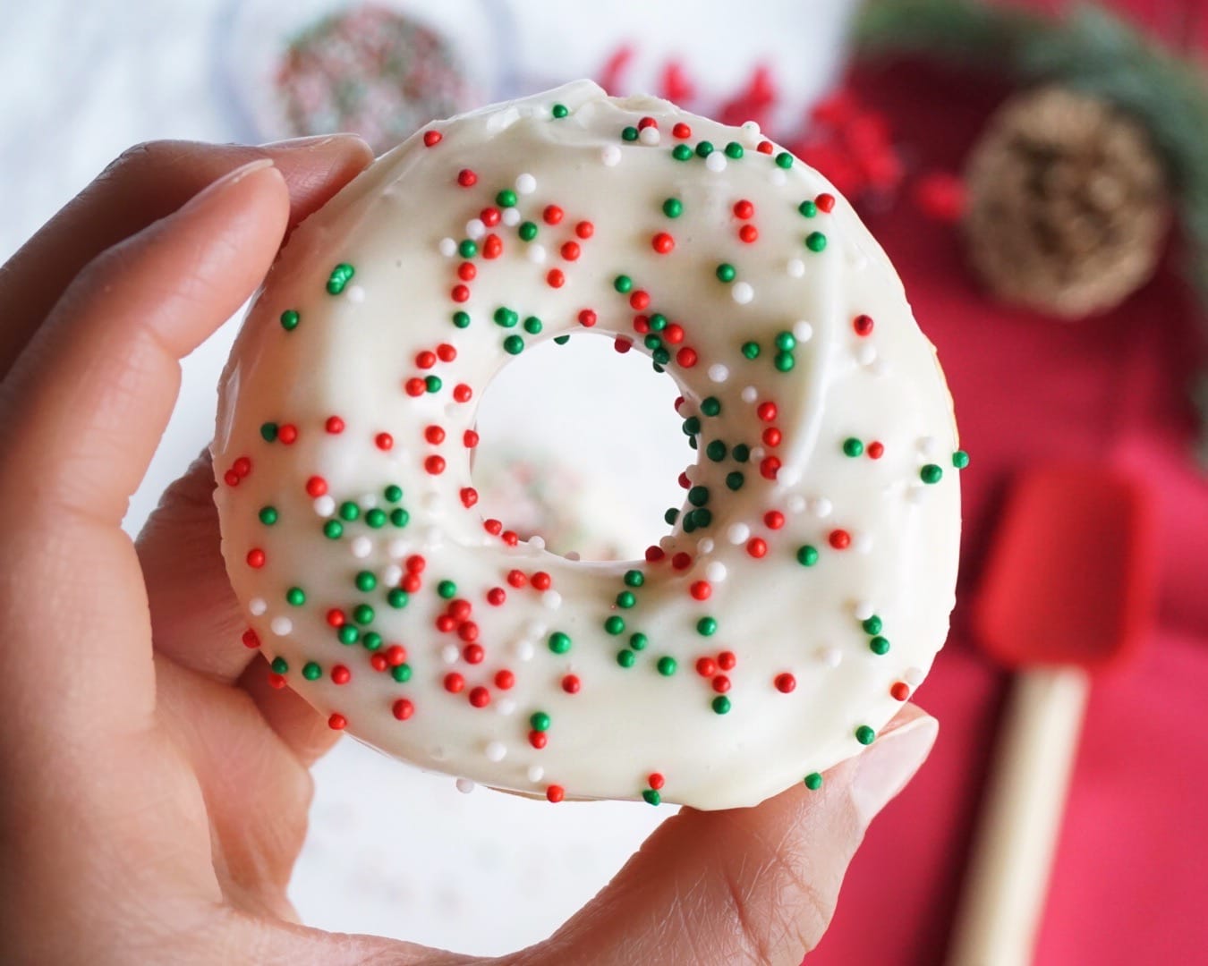 One Eggnog Donuts