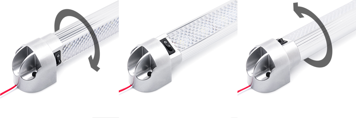 223LED LED Swivel Bench Light