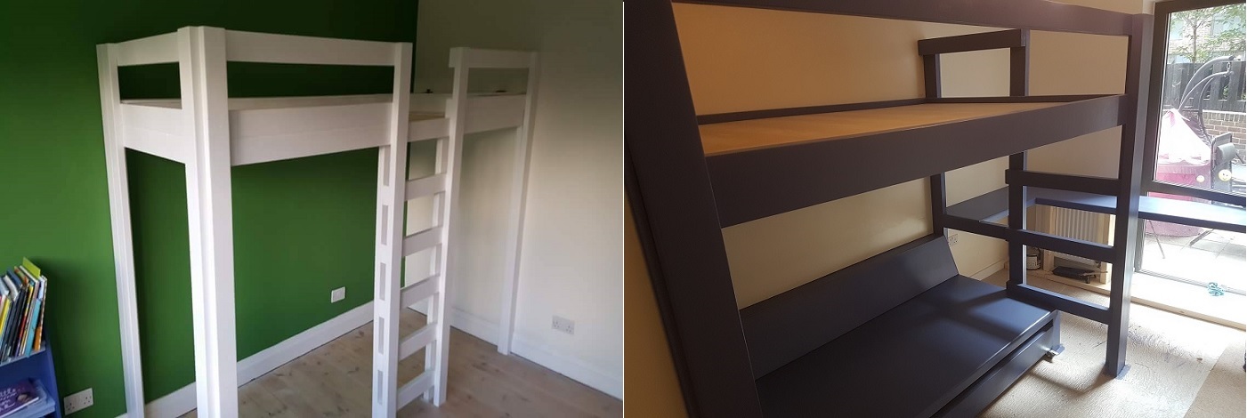 Solid Wood Beds Custom Made Beds Solid Wood Beds Built Onsite Bespoke Platforms Bunk Beds Triple Bunks Quad Bunk Beds