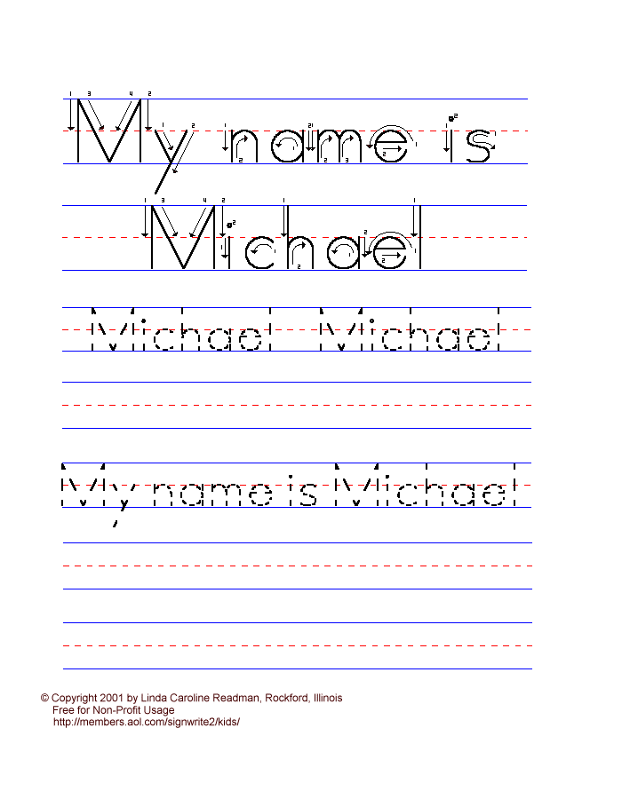basic handwriting for kids manuscript names male non javascript lists