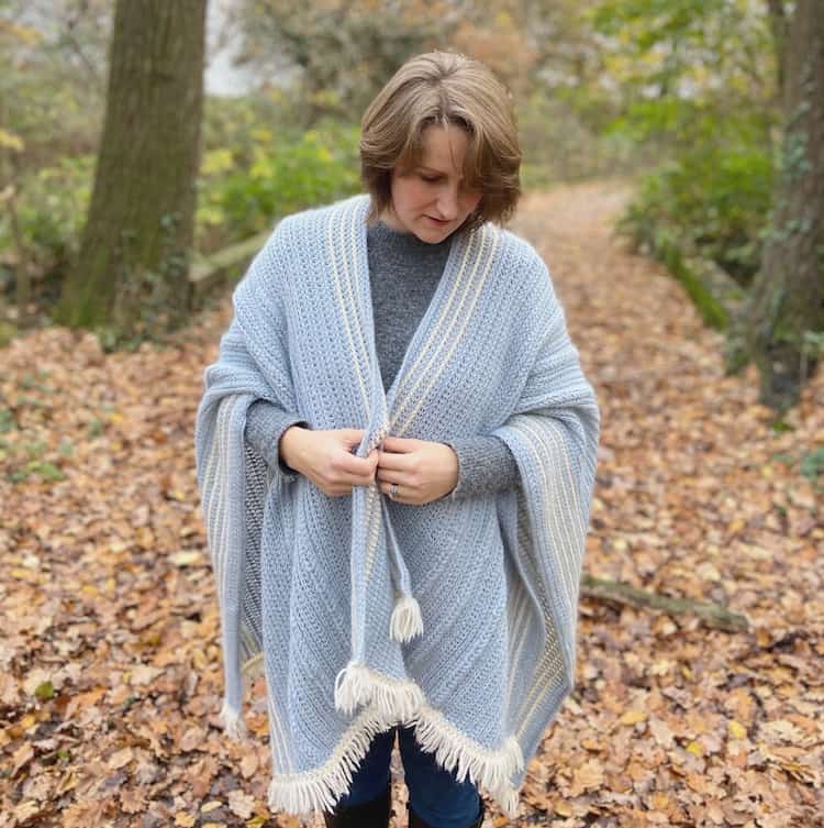 Patterns range in sizes and styles to suit people of all ages and tastes. The Braided Blanket Crochet Ruana Free Crochet Wrap Pattern Hanjan Crochet