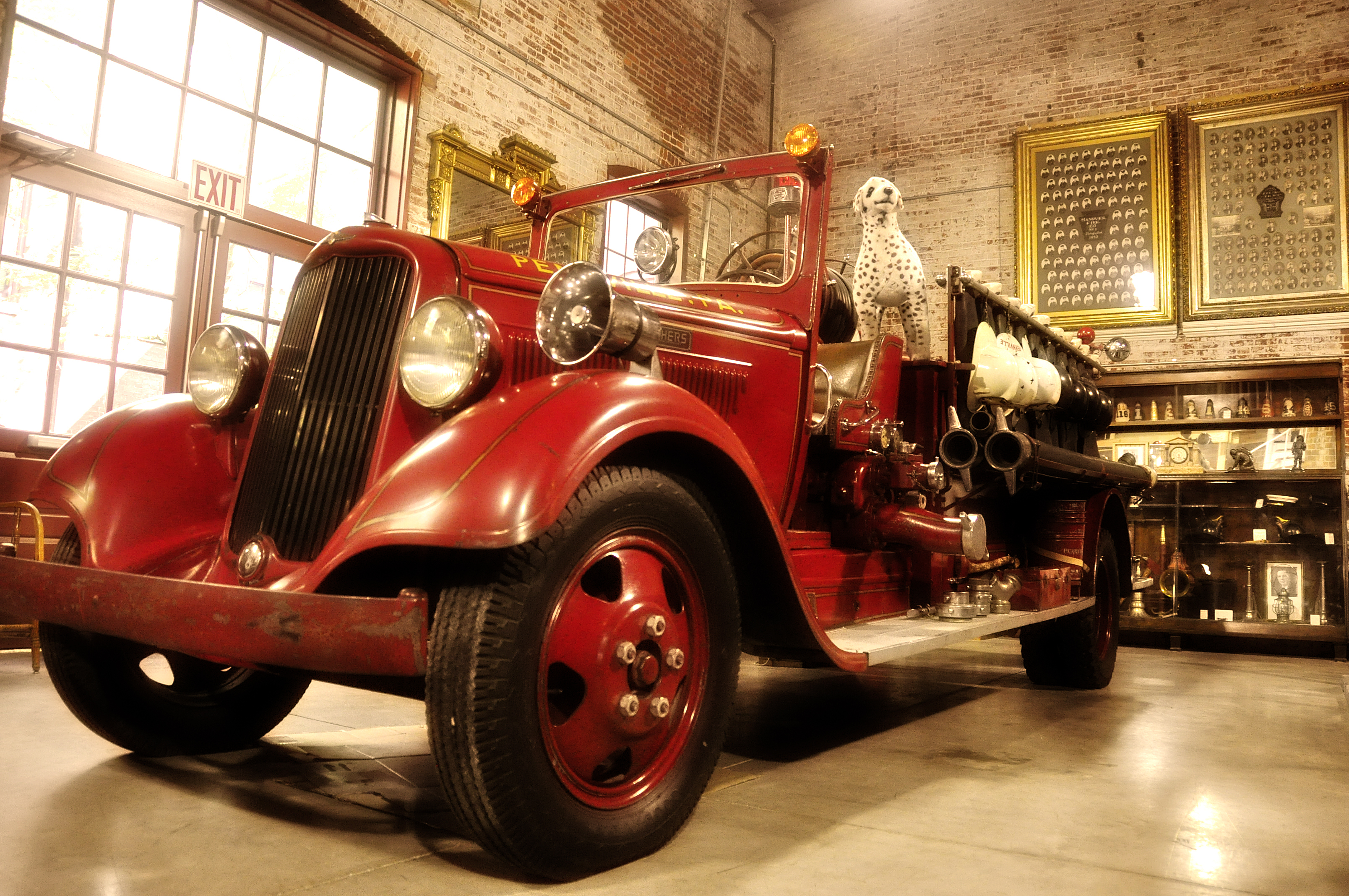 Pennville Fire Co.1934 Dodge Buffalo engine
