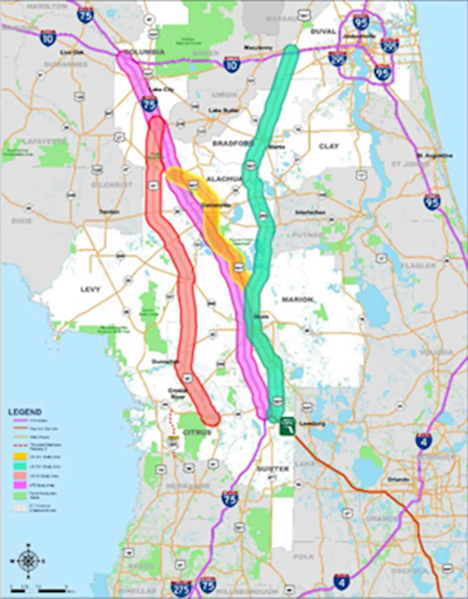 Mapa De La I 75 En Florida PG I 75 Map.webp