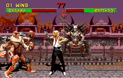 Image result for Mortal Kombat II 16 bit