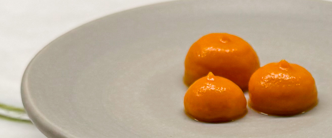 Pompoencrème met rode curry